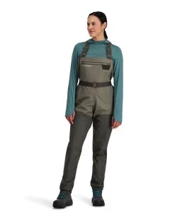 Simms Women's Tributary Stockingfoot Waders -Fishing Essentials Shop 13616 1034 tributary stockingfoot model s23 front 1680x 62025.1690926089