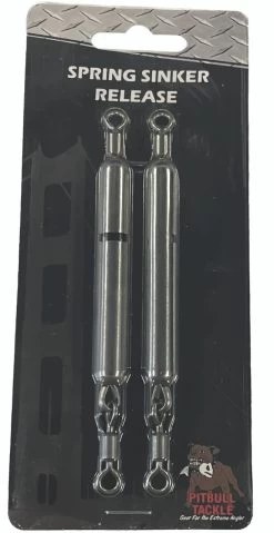 Pitbull Tackle Stainless Steel Salmon Sinker Release - 2 Pack -Fishing Essentials Shop PBT sinker release 2 pack 87960.1675451032