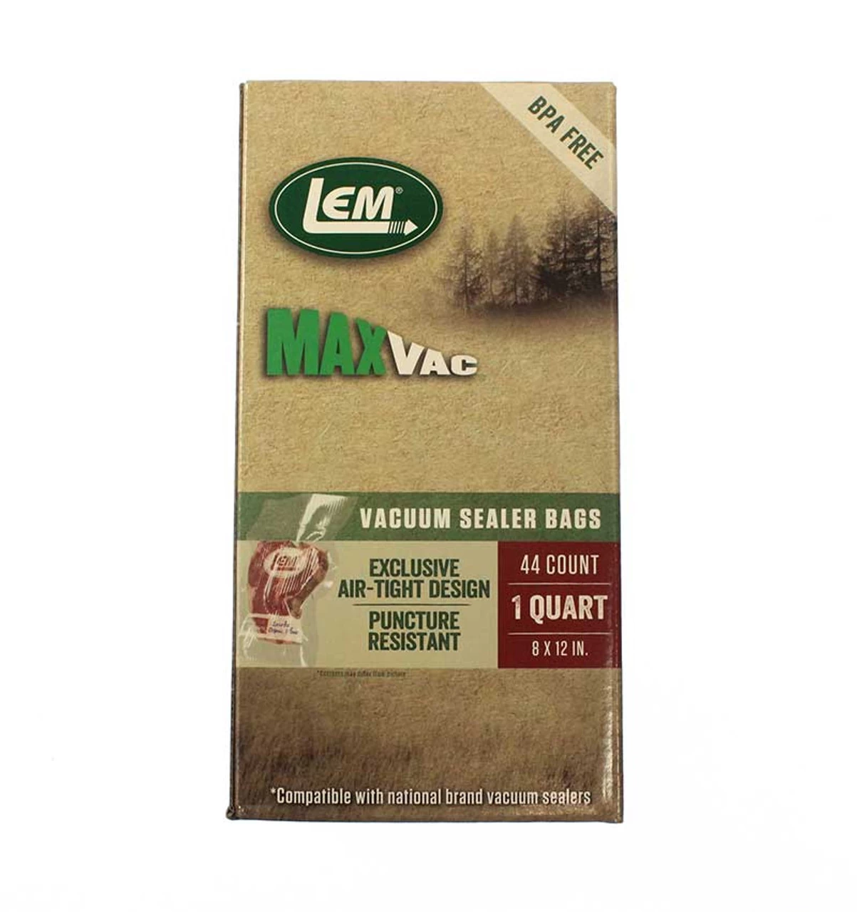 LEM Maxvac Quart Bags 1 LEM Maxvac Quart Bags