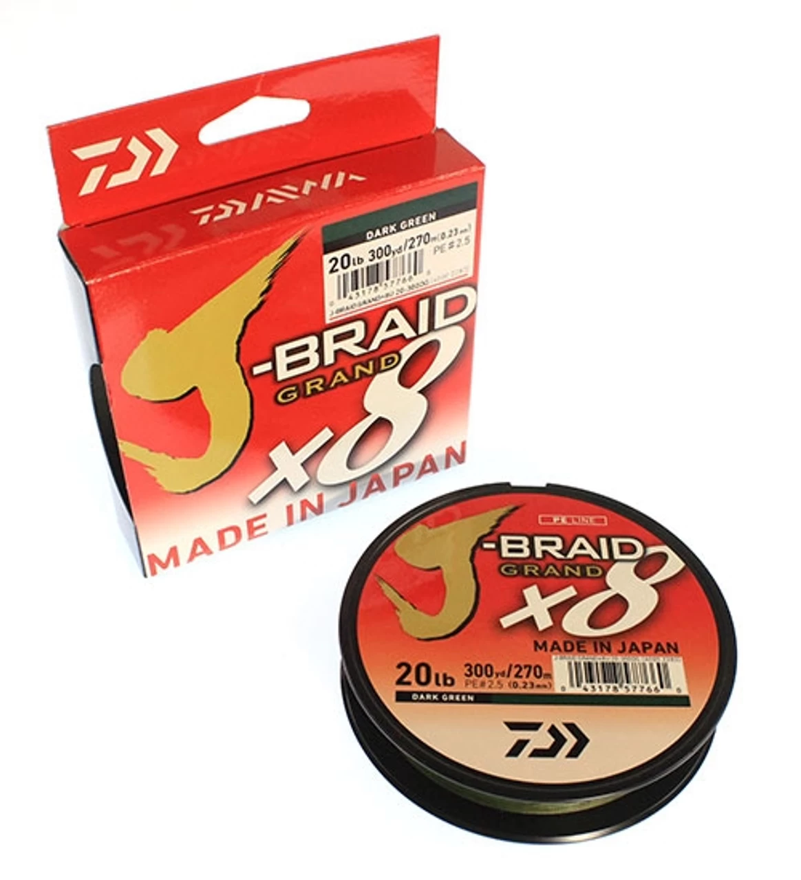 Daiwa J-Braid X8 Grand - 300yd Spool 1 Daiwa J-Braid X8 Grand - 300yd Spool