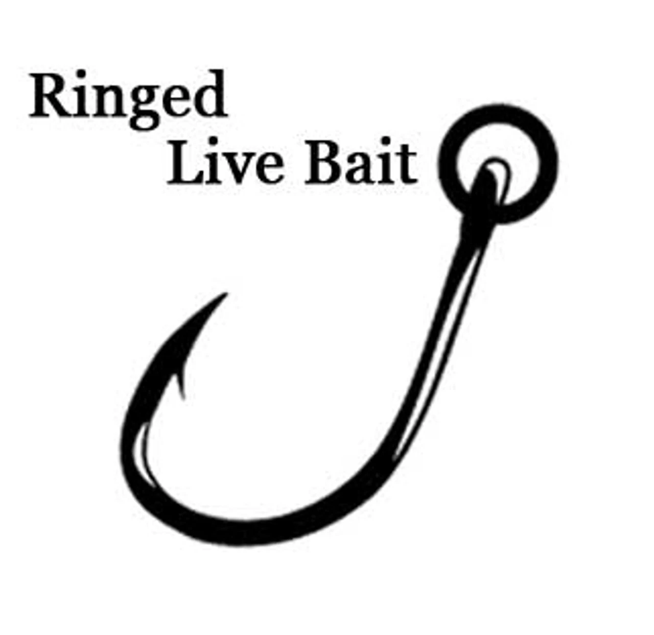 Gamakatsu Live Bait Hook W/ Ring 1 Gamakatsu Live Bait Hook W/ Ring