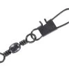 Pitbull Tackle Brass Barrel Swivel W/ Interlock Snap