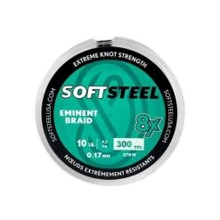 Soft Steel 8X Eminent Braided Line - 300yd Spool