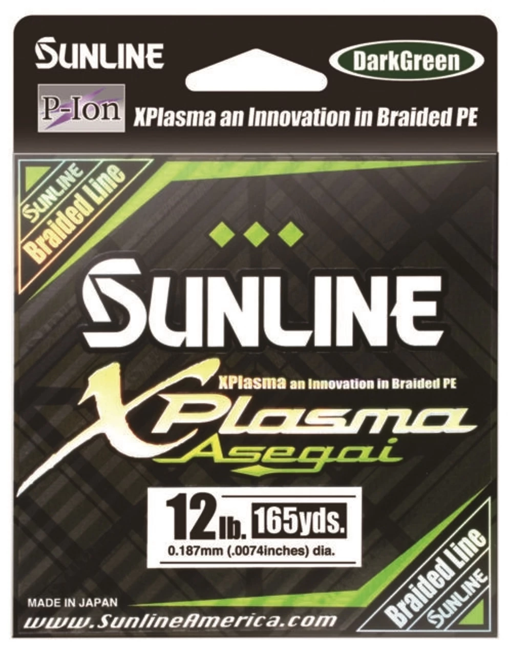 Sunline Xplasma Braided - 165yds 1 Sunline Xplasma Braided - 165yds