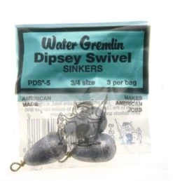 Water Gremlin Dipsey Swivel Sinker